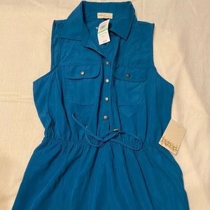 bebop blue dress